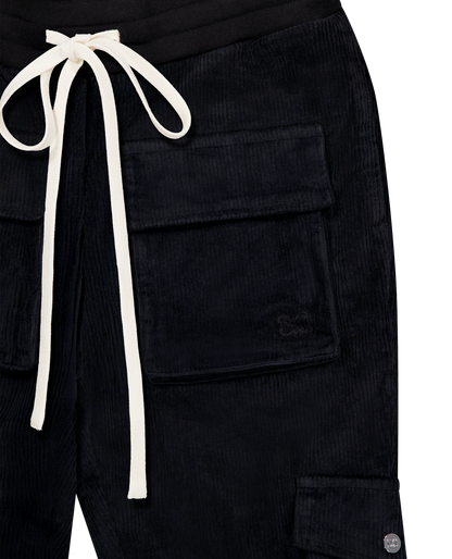Cargo front pocket-Bleck