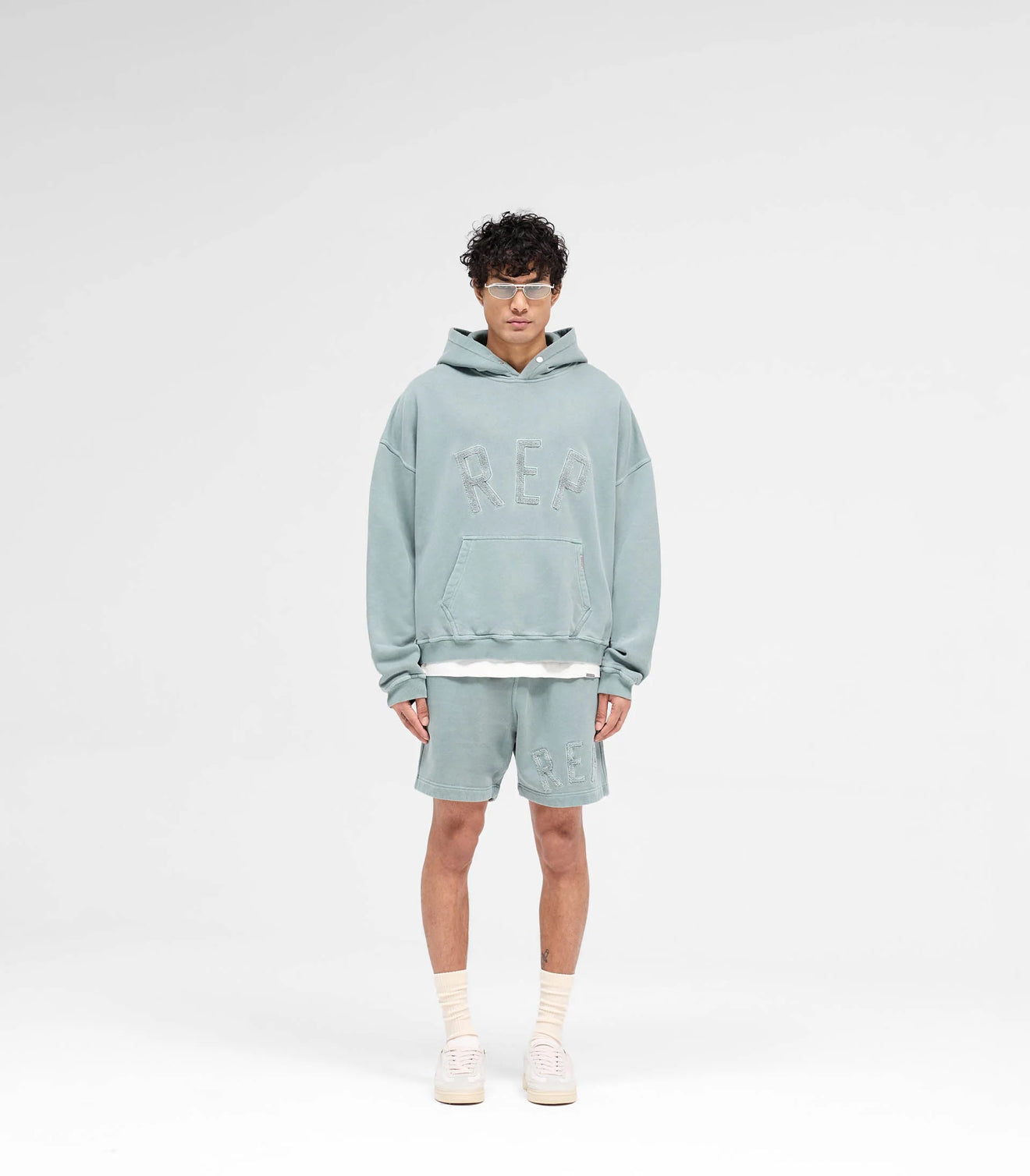Rep applique hoodie