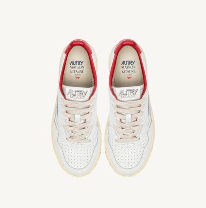 Autry x maison kitsune medalist sneakers