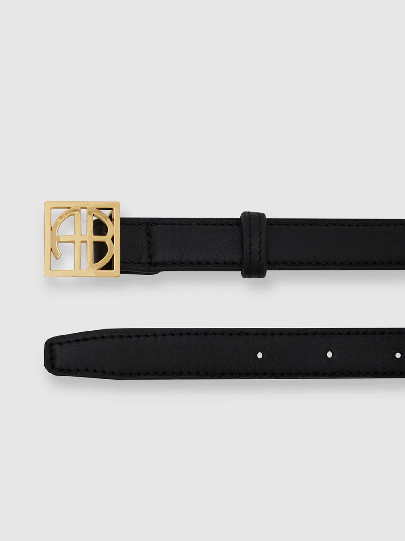 Monogram belt