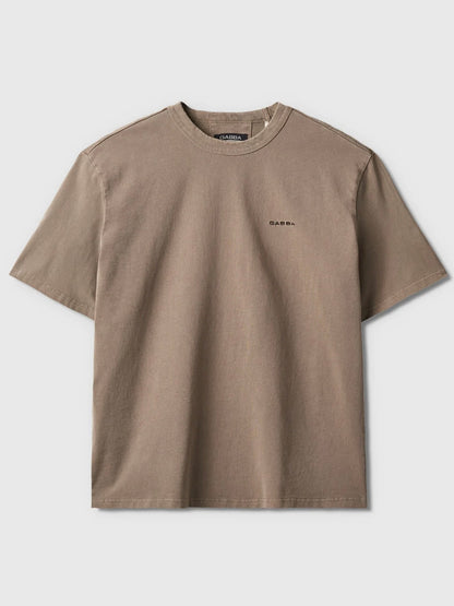 Nigel Boxy Hour Ss Tee - Brindle