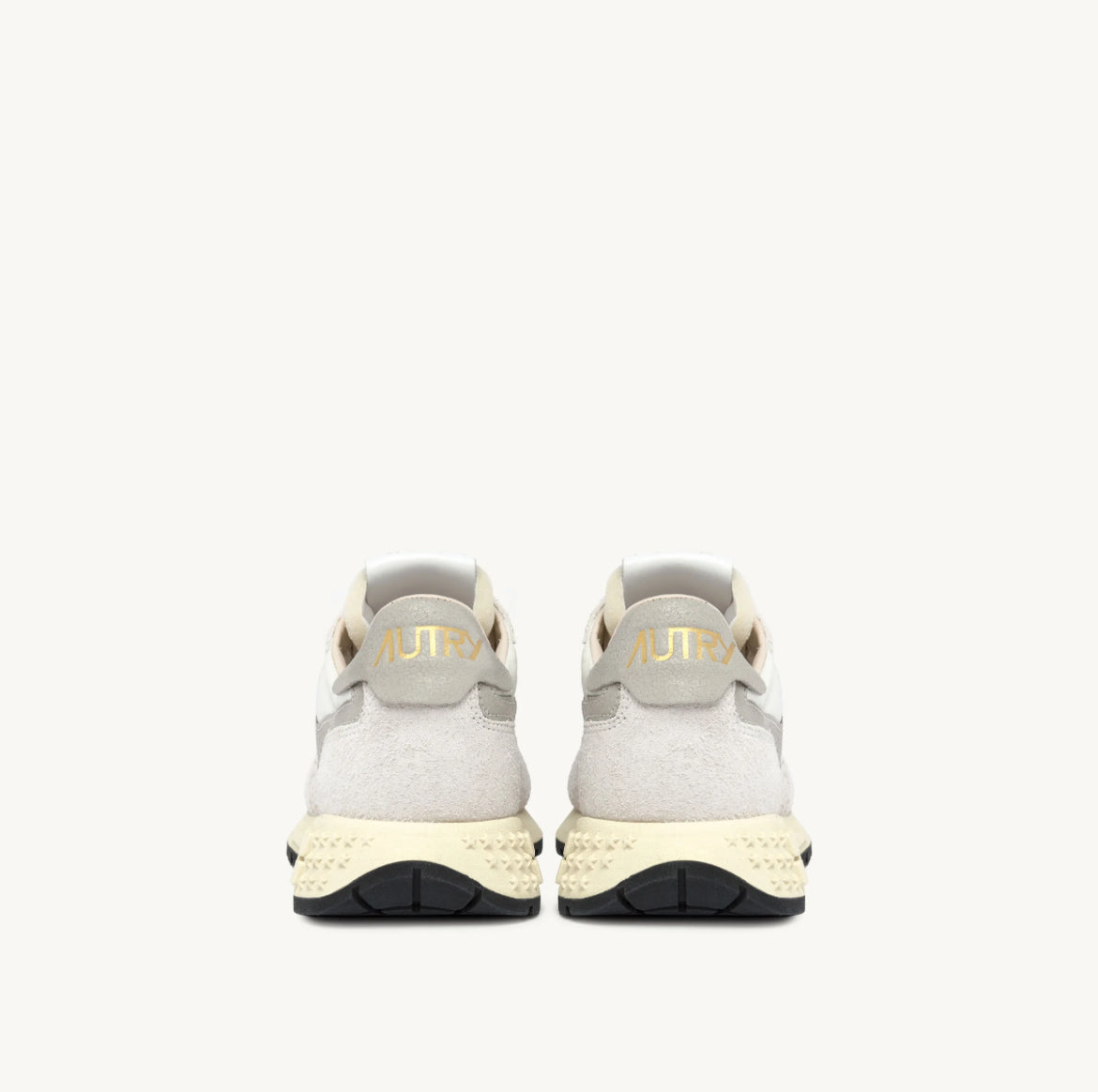 REELWIND LOW SNEAKERS IN BEIGE NYLON AND SUEDE