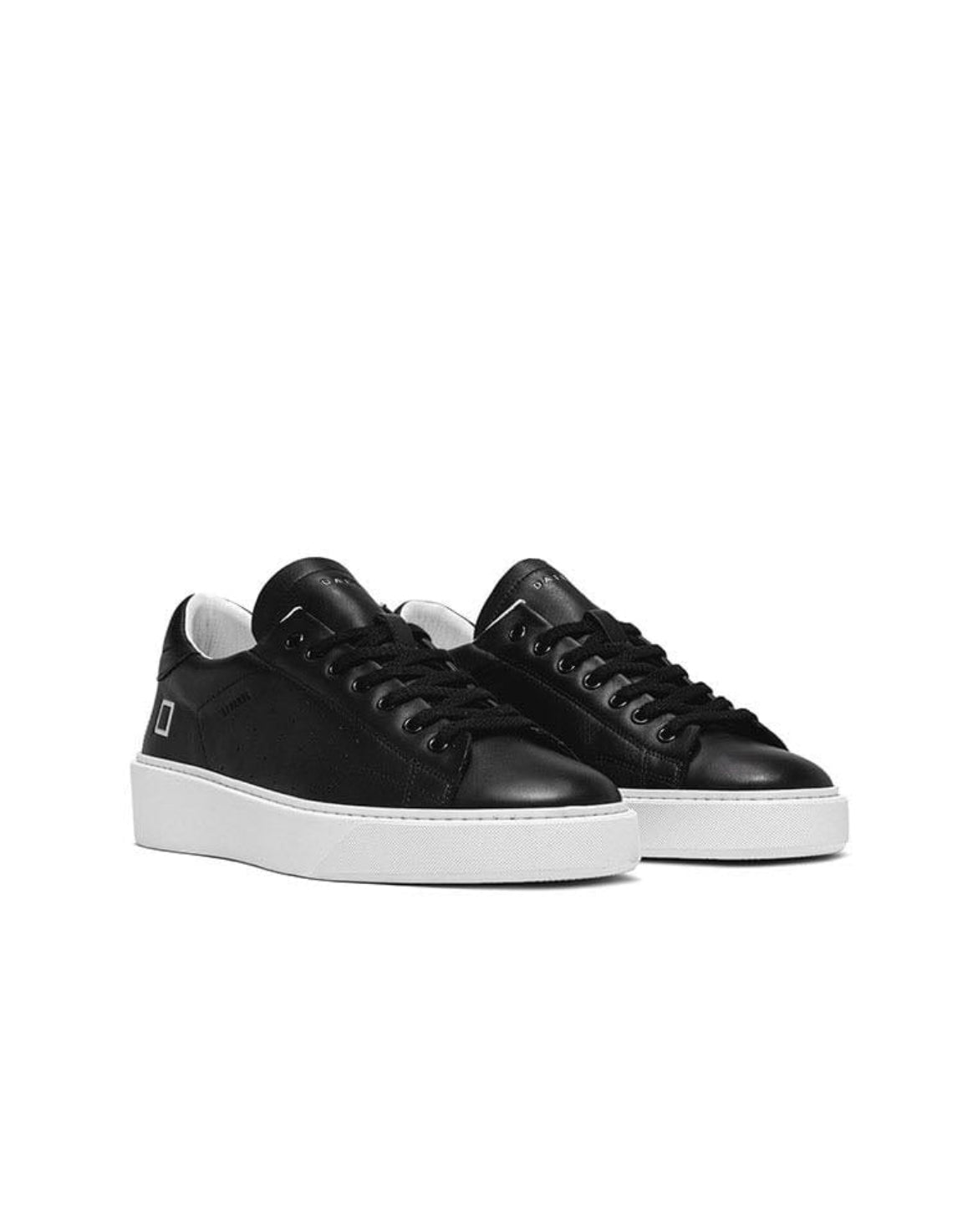 Date levante calf m391 black sneakers