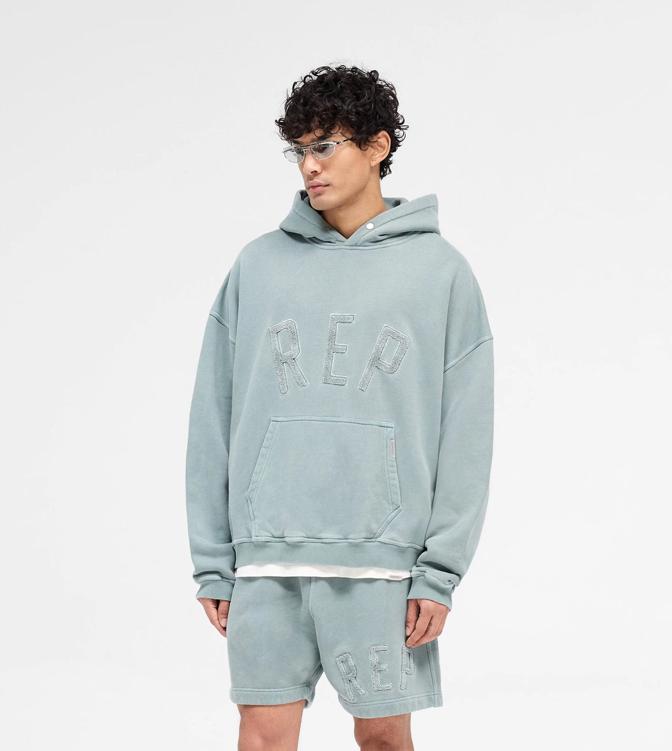 Rep applique hoodie