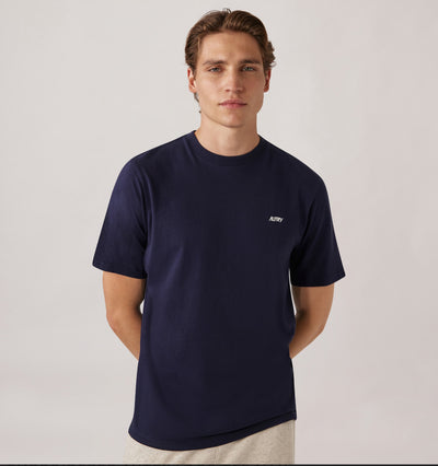 Embroidered logo tee