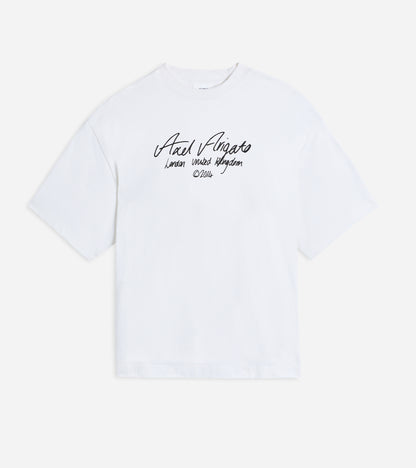 White Essential tee