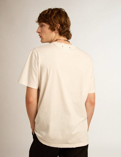 White classic tee