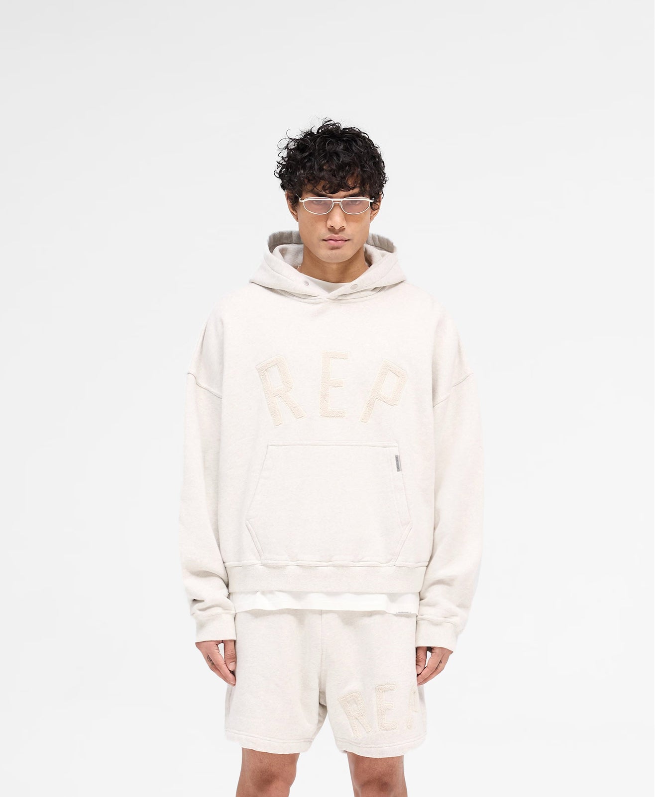 Rep applique hoodie