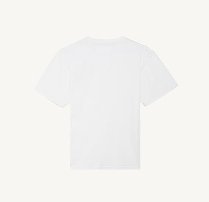 Embroidered logo tee