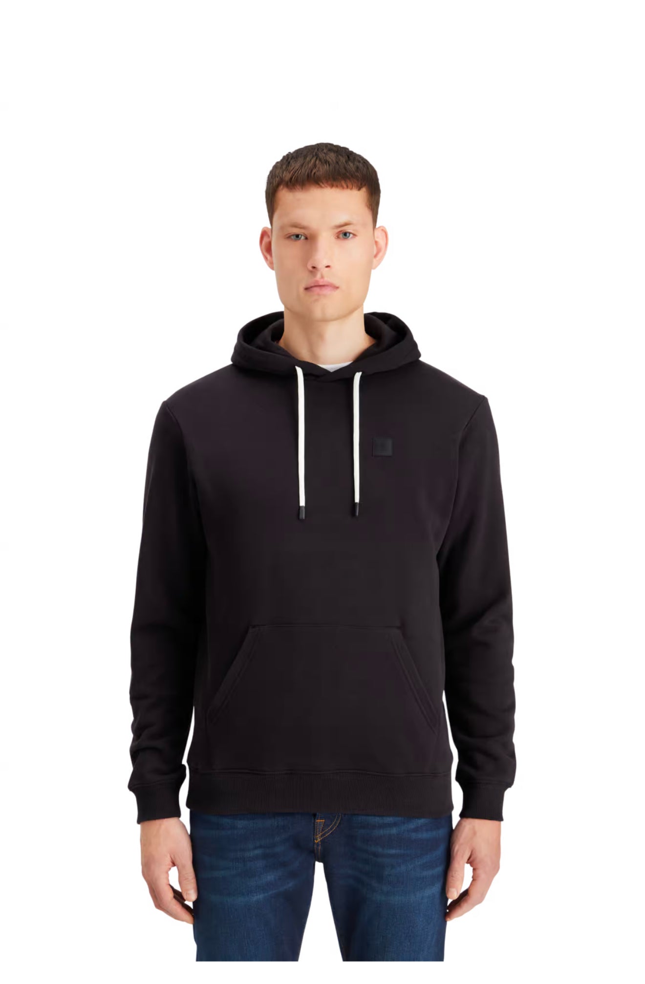 Essentials — Logo Hoodie Black