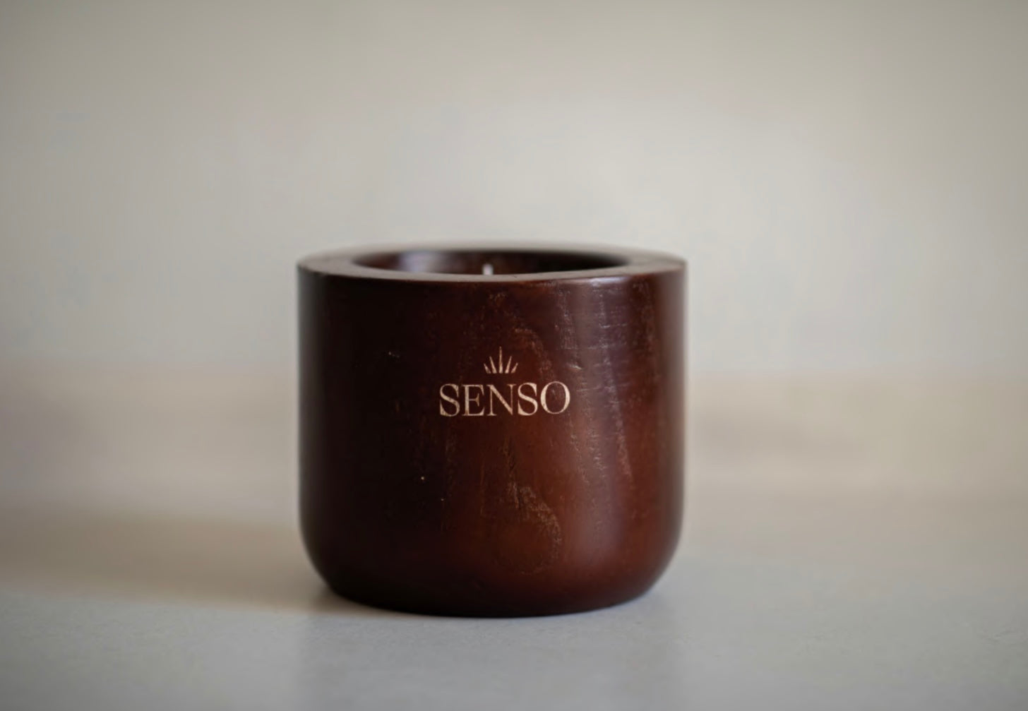 Brown 'RAJA' Candle