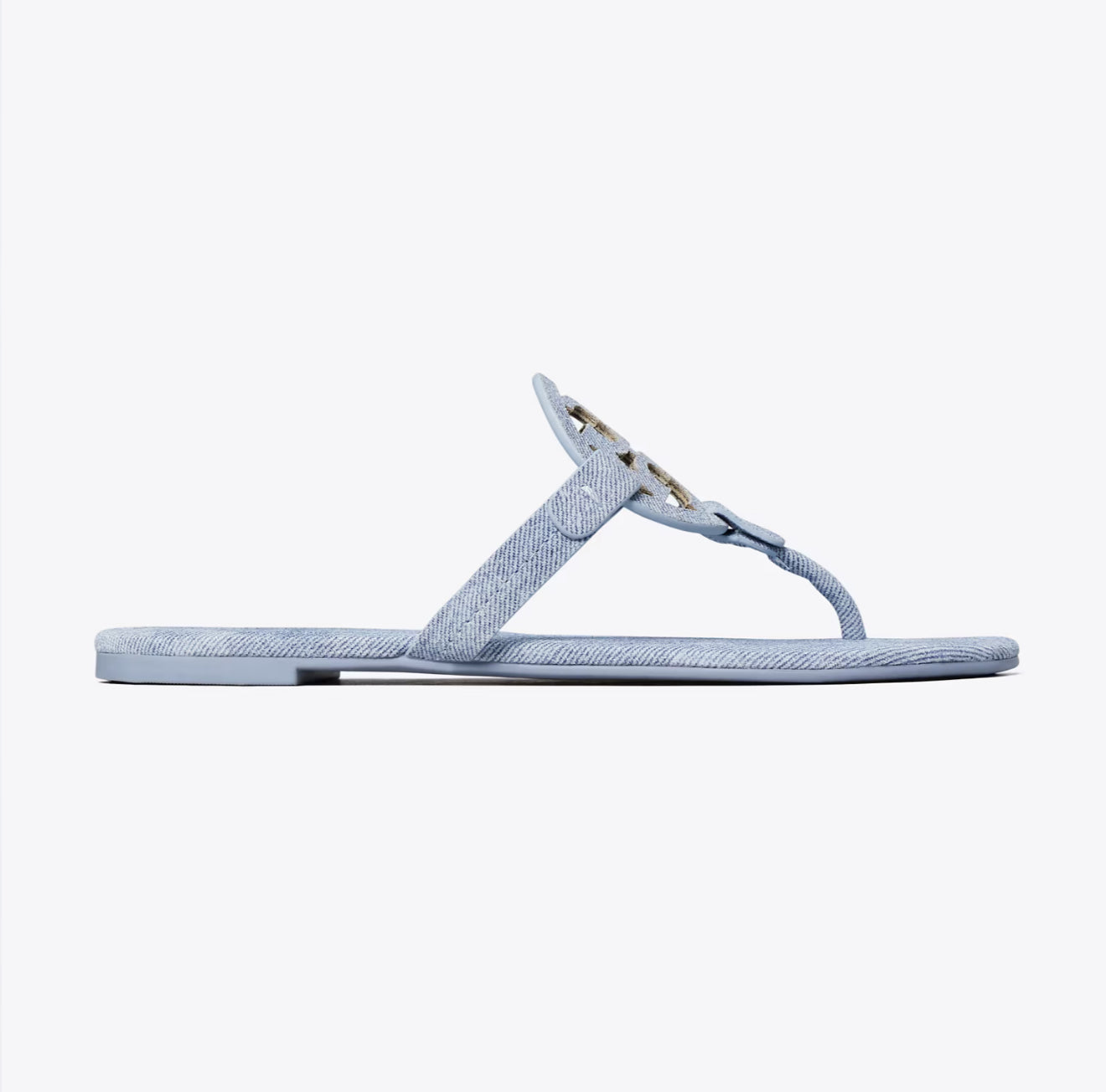 Miller printed jeans sandals
