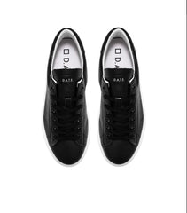 Date levante calf m391 black sneakers