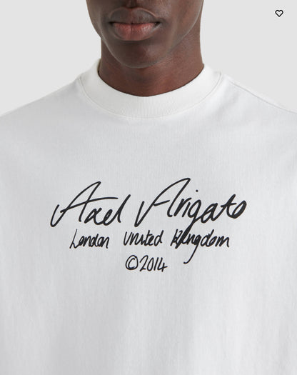 White Essential tee