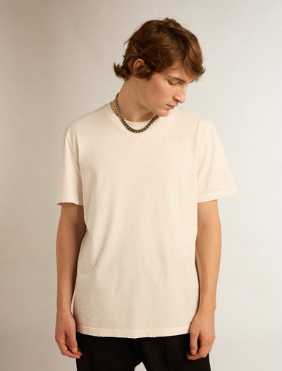 White classic tee
