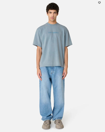 Distort washed blue t-shirt