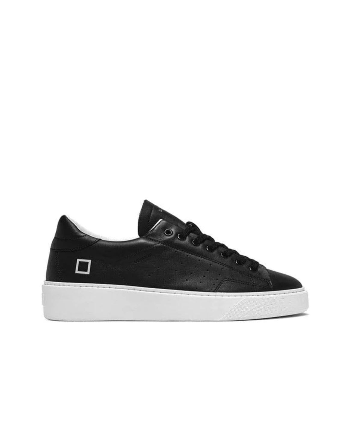 Date levante calf m391 black sneakers