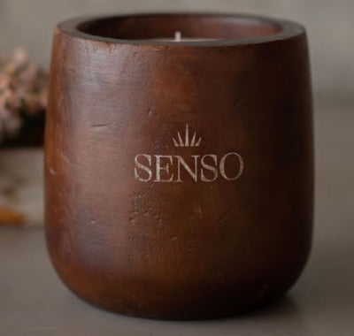 Brown 'Raja' Candle