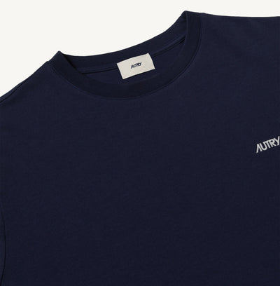 Embroidered logo tee