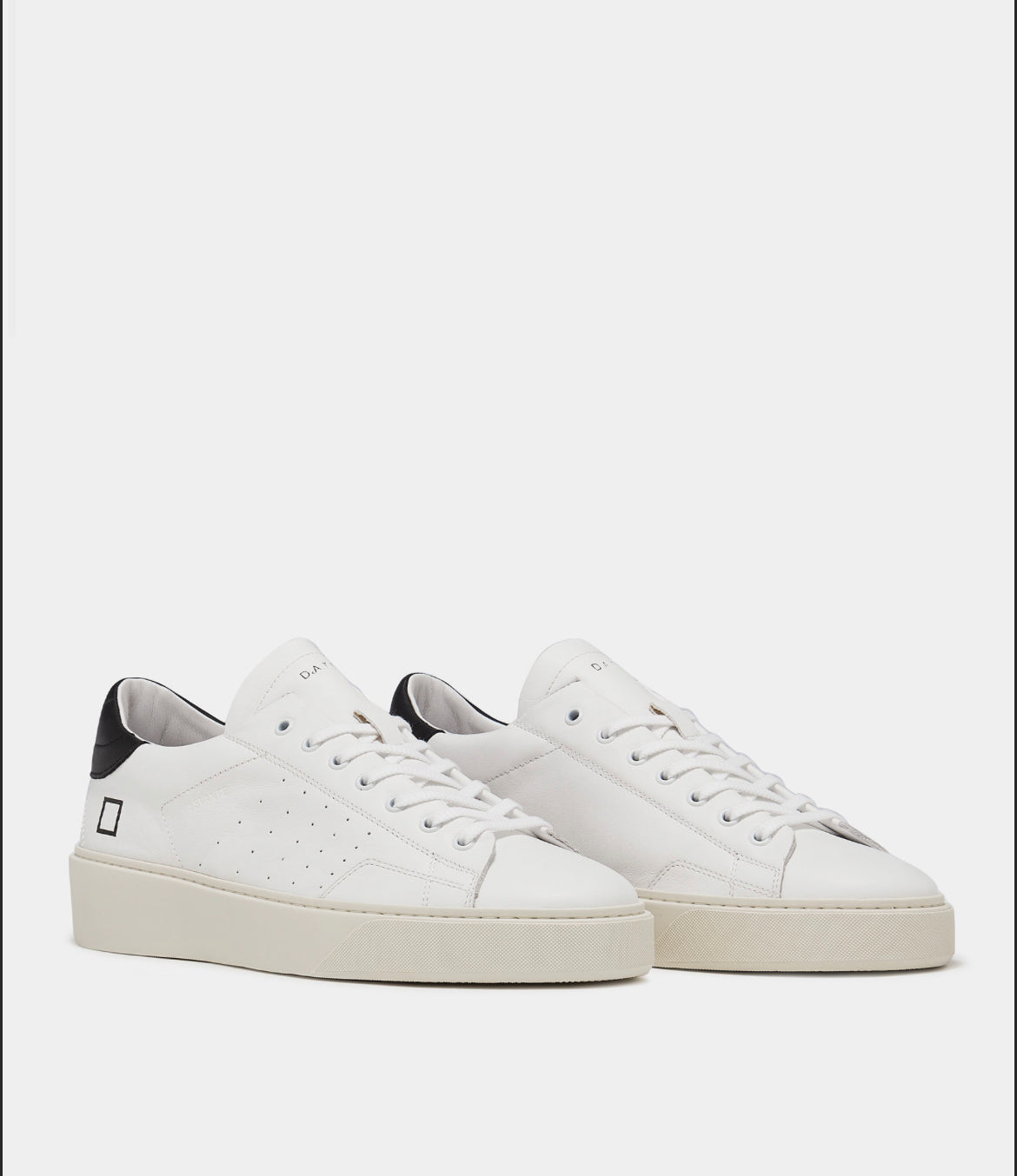 Date levante calf m391 white sneakers