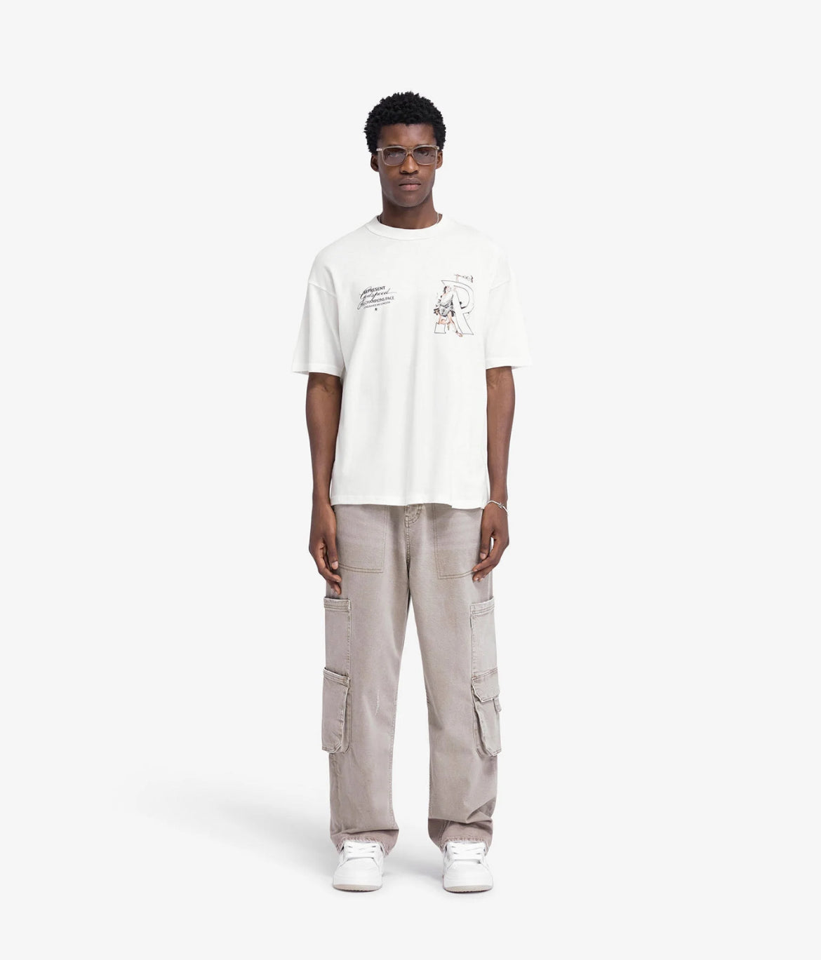 Hermes t-shirt - flat white