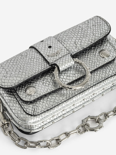 Kate wallet bag - silver