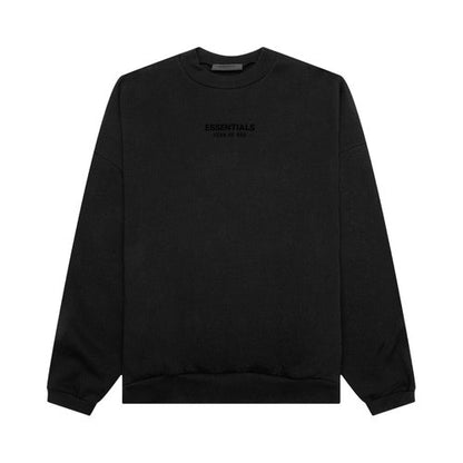 crewneck - jet black