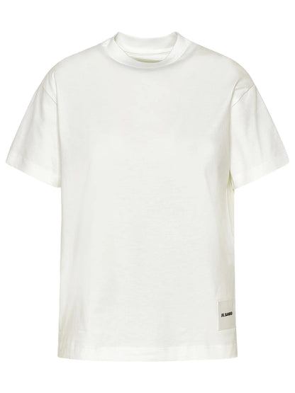 Crewneck T shirt - white