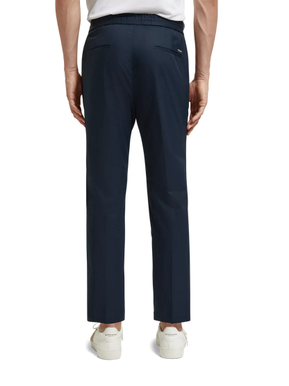 The Morton - Relaxed Slim-Fit Stretch Poplin Jogger - navy