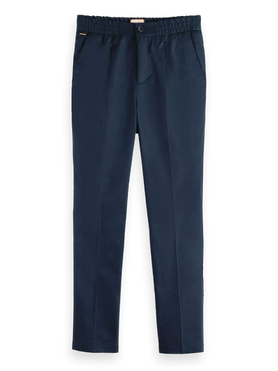 The Morton - Relaxed Slim-Fit Stretch Poplin Jogger - Navy