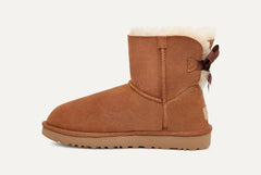 Mini Bailey Bow II Boot - chestnut