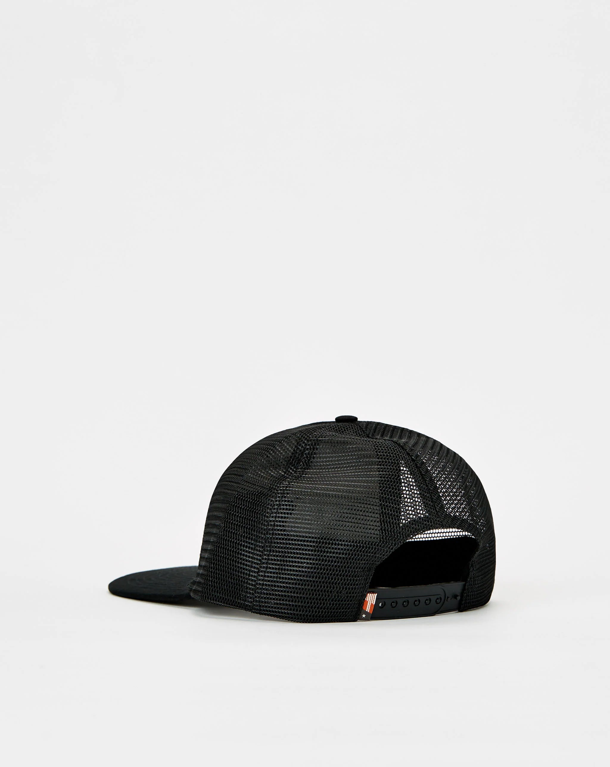 SCRIPT STRAPBACK HAT - BLACK