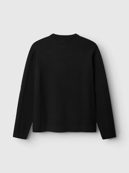 Blanko Ls Knit - Meteorite