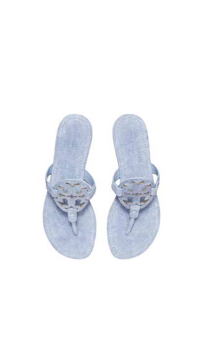 Miller printed jeans sandals