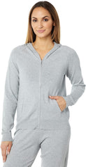 Cashmere hoodie - grey