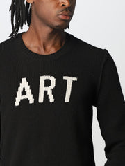 ART sweater - black