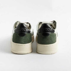 MEDALIST LOW - WHITE / GREEN SUEDE as