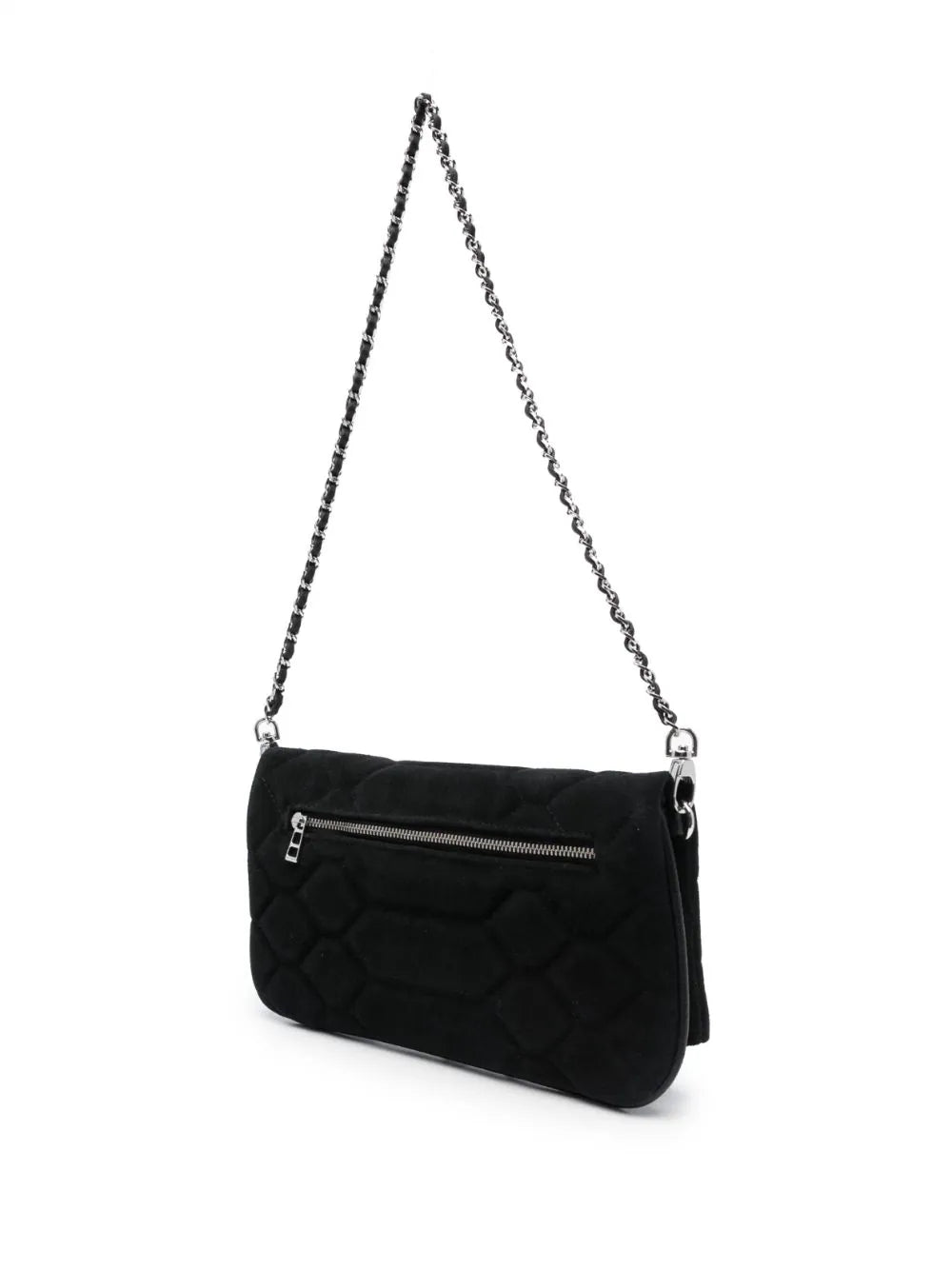 Rock XL Mat Suede Bag - Noir