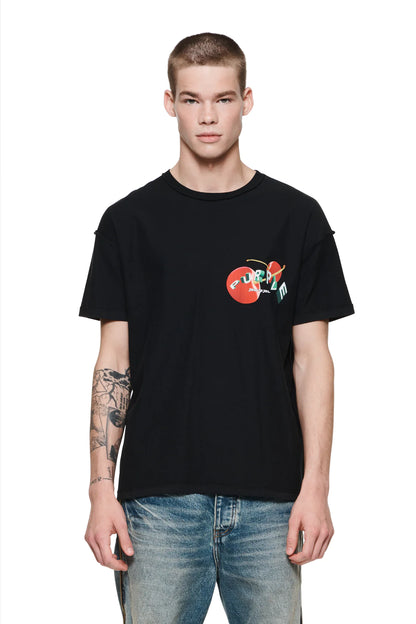 Black Tee ‘Cherries’