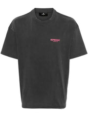 REPRESENT owners T shirt - black/neon pink