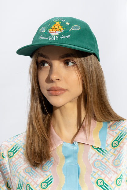 Green Baseball logo cap now