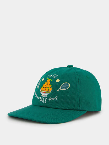 Green Baseball logo cap now