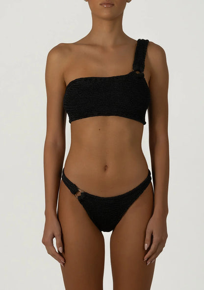 Stassie black 2 piece swimsuit