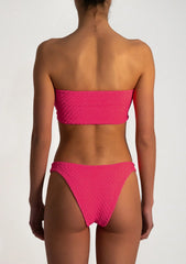 Frida bubble fuchsia 2 piece swimwear