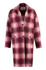 Gabriela coat - pink check