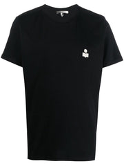Bianca logo print Tshirt - black / white