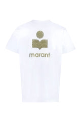 Bianca logo print Tshirt - white / green