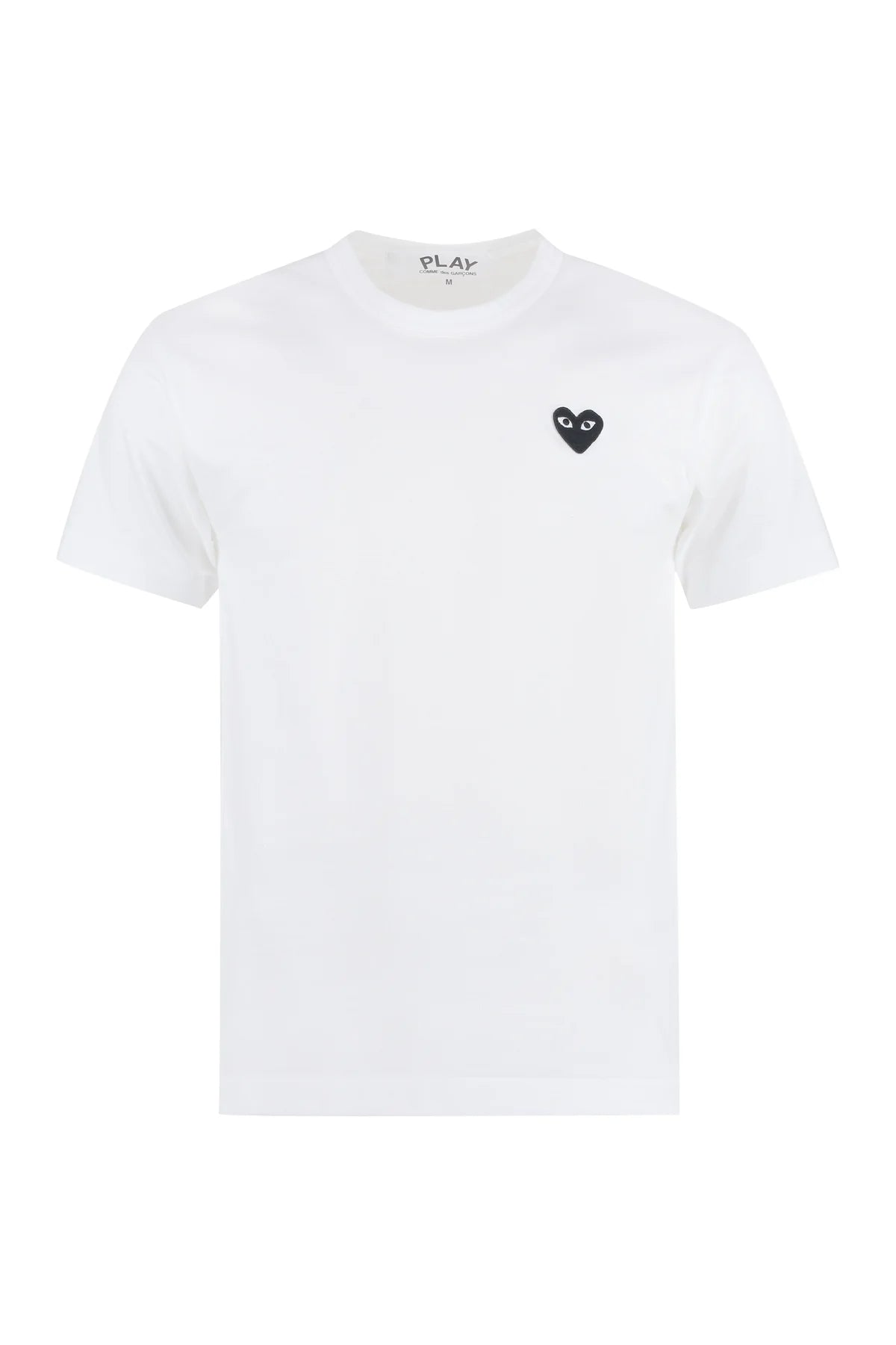 Logo printed tee - white / black