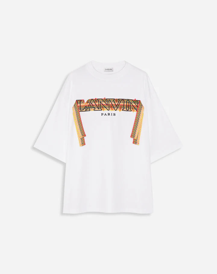 Oversized cotton Tshirt - white