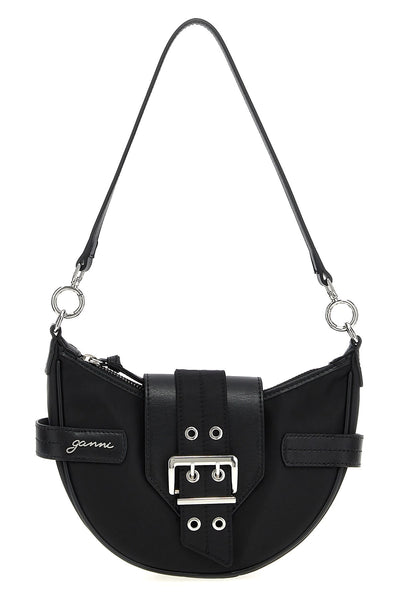 Black Small Bucky Crossbody Bag